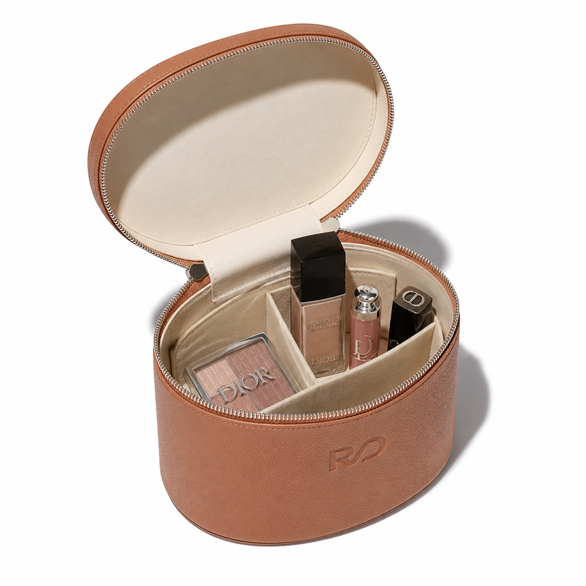RYD Large Vanity Case - Brown