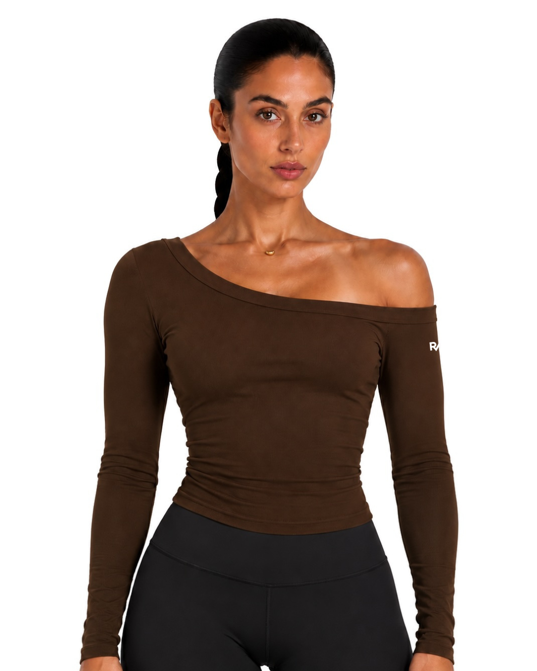 Off-Shoulder Long Sleeve Top